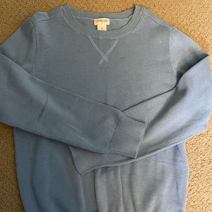 Crew neck boys crewcuts blue pullover